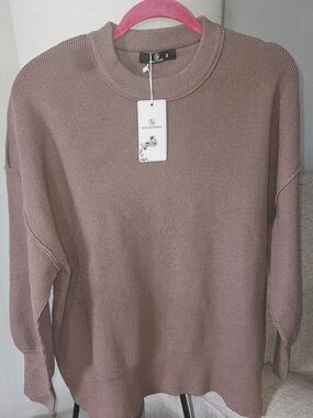 Lillestoff Dusty Mauve Knit Sweater